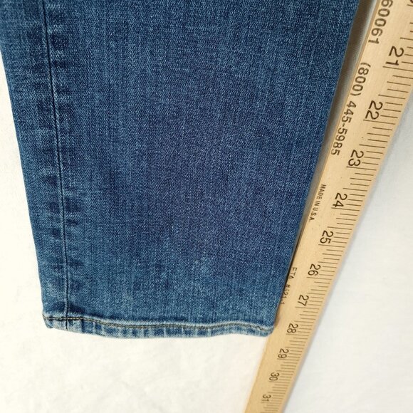 True Religion Audrey Low Rise Jeans Womens 24 Slim Boyfriend Distressed Sequin - Picture 5 of 14